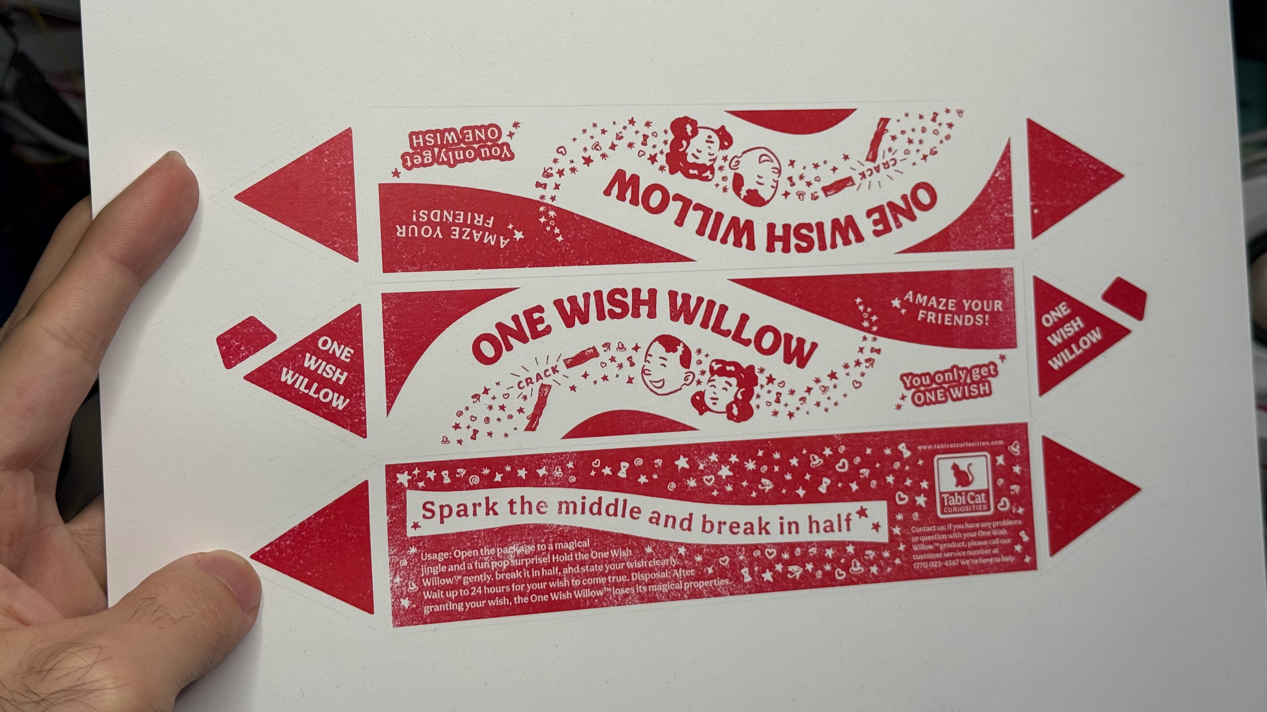 printed template